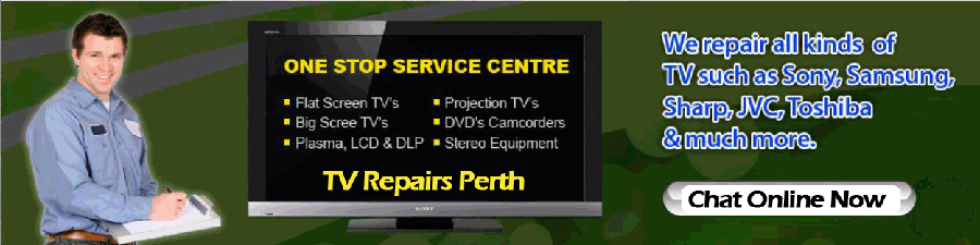 How can you find TV repair places nearby?