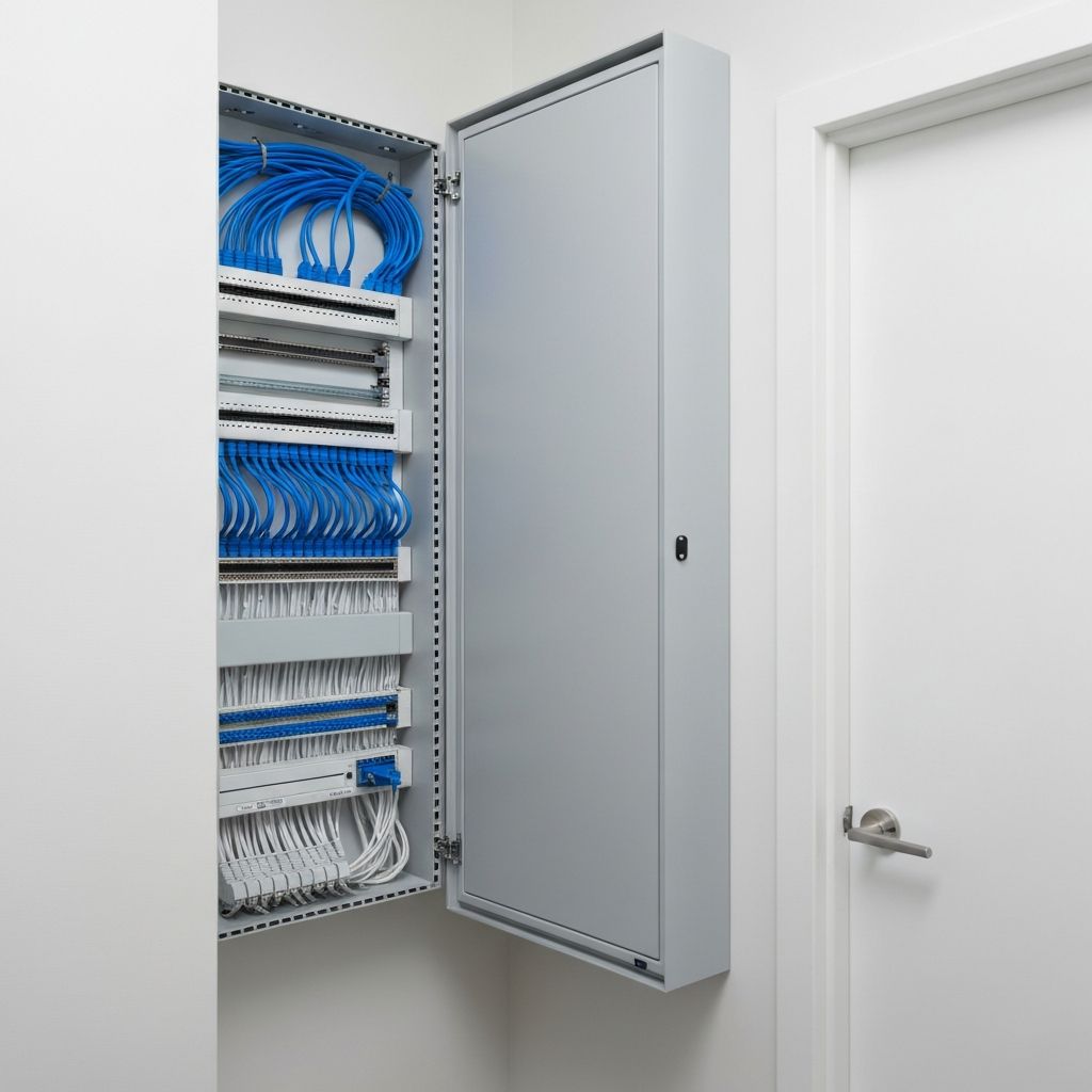 Professional smart wiring cabinet installation Perth